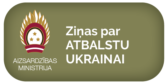 Aizsardzības ministrijas ziņas par atbalstu Ukrainai